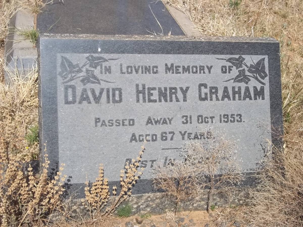 GRAHAM David Henry -1953