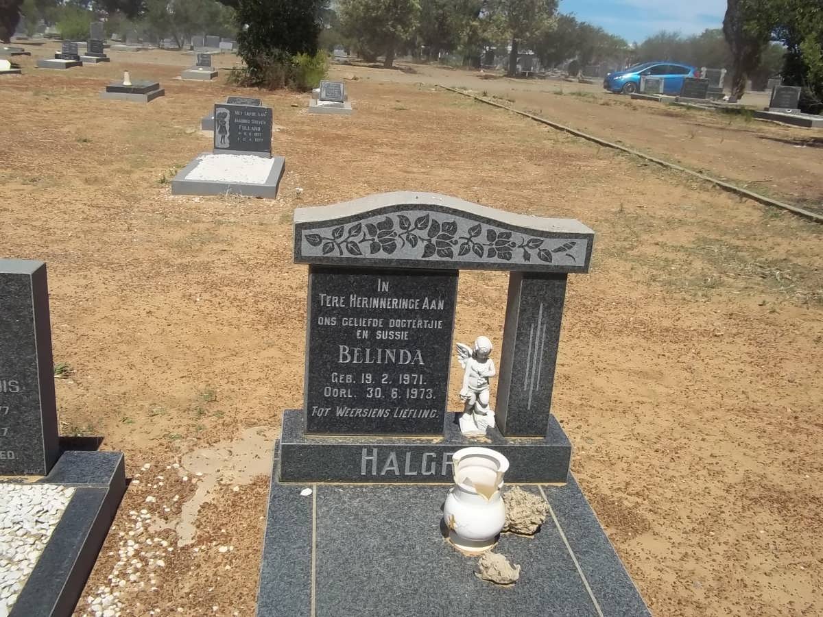 HALGRYN Belinda 1971-1973