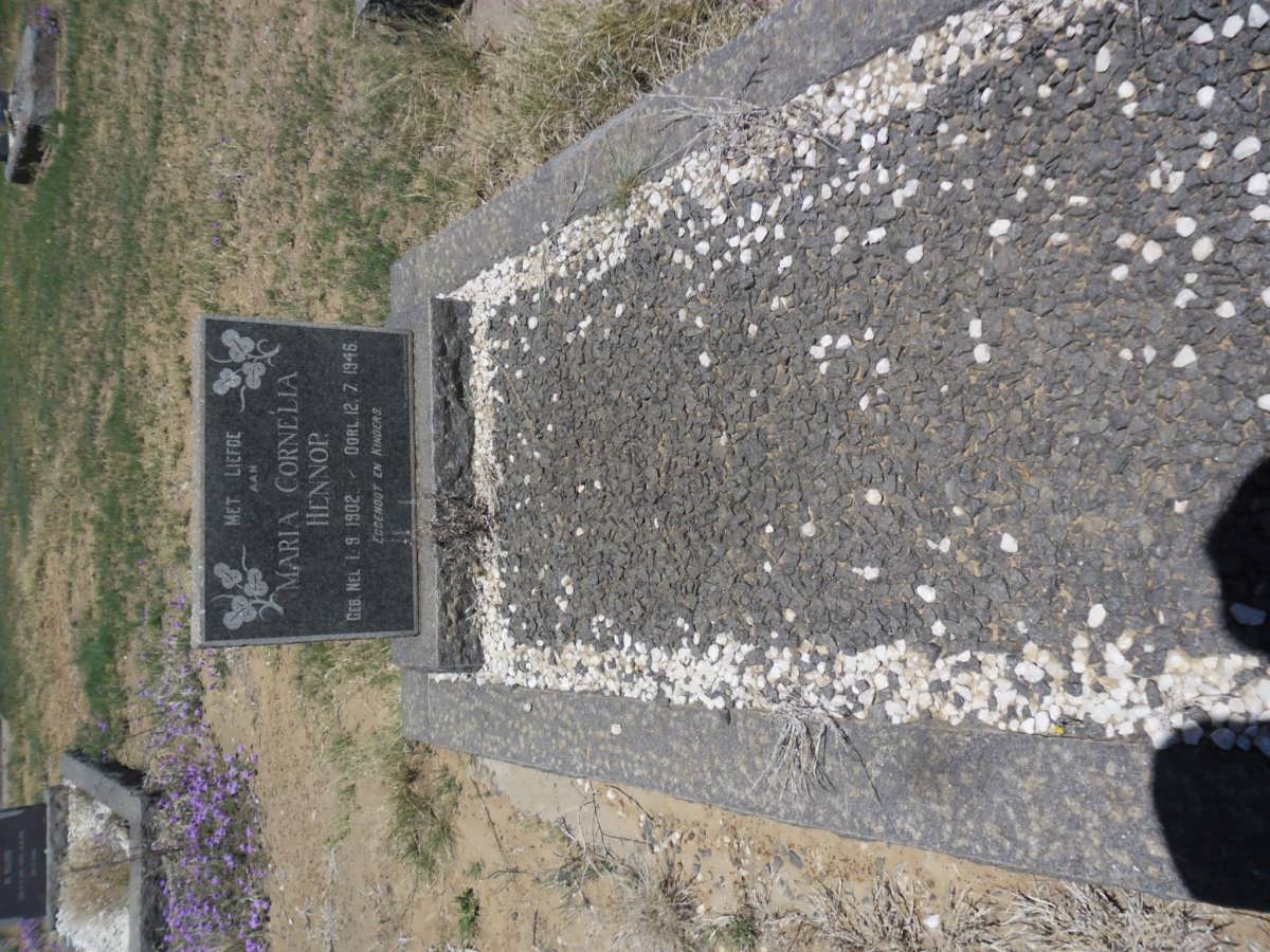 HENNOP Maria Cornelia nee NEL 1902-1947