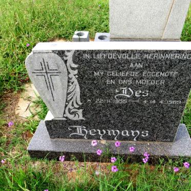 HEYMANS Des 1955-1989