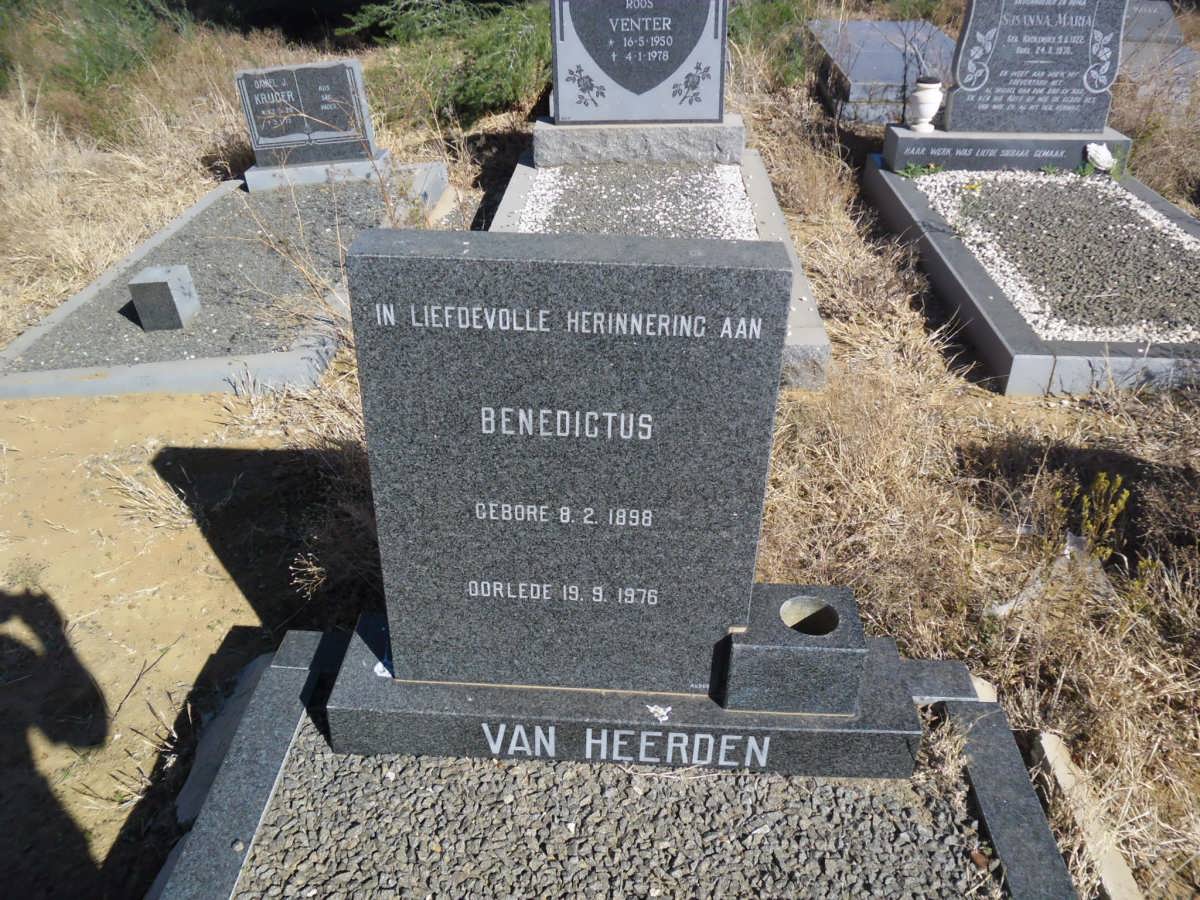 HEERDEN Benedictus, van 1898-1976
