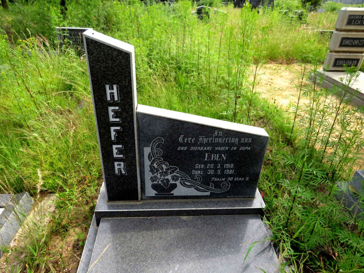 HEFER Eben 1910-1981