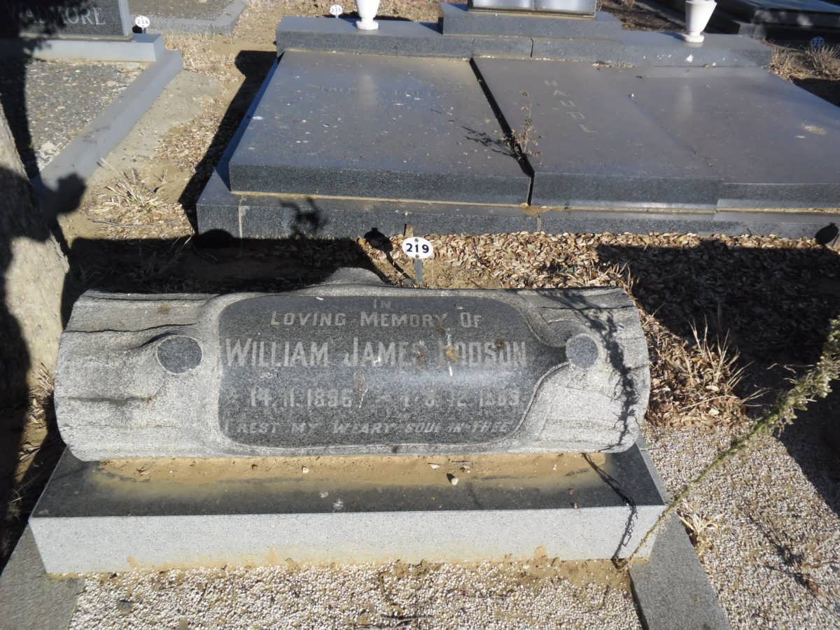 HODSON William James 1896-1969