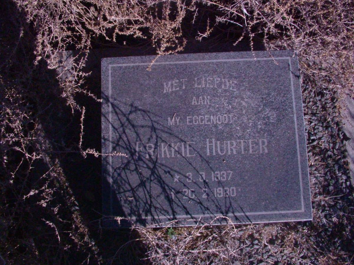 HURTER Frikkie 1937-1980