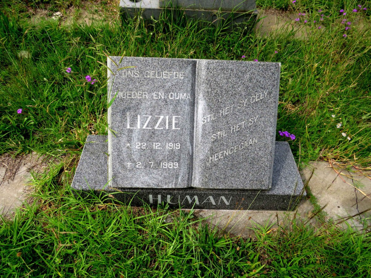 HUMAN Lizzie 1919-1989