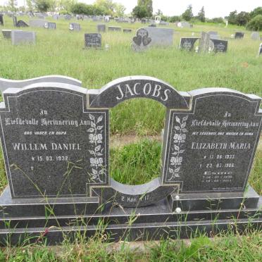 JACOBS Willem Daniel 1932- & Elizabeth Maria 1933-1986 :: JACOBS Esme 1970-2011