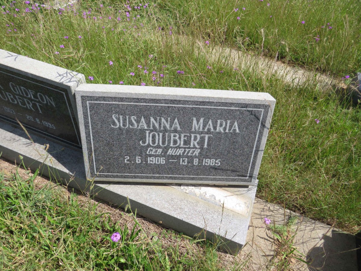 JOUBERT Pieter Gideon 1903-1995 & Susanna Maria 1906-1985 _2