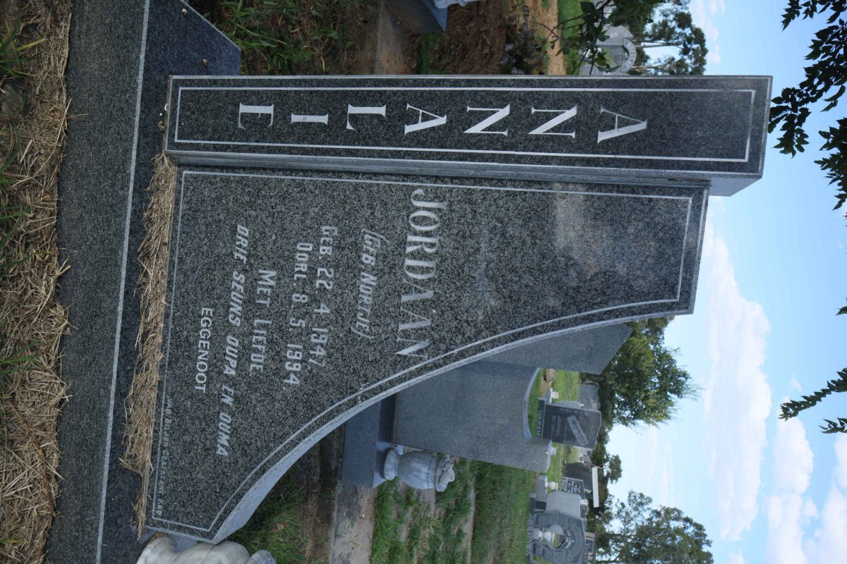 JORDAAN Annalie nee NORTJÉ 1947-1994
