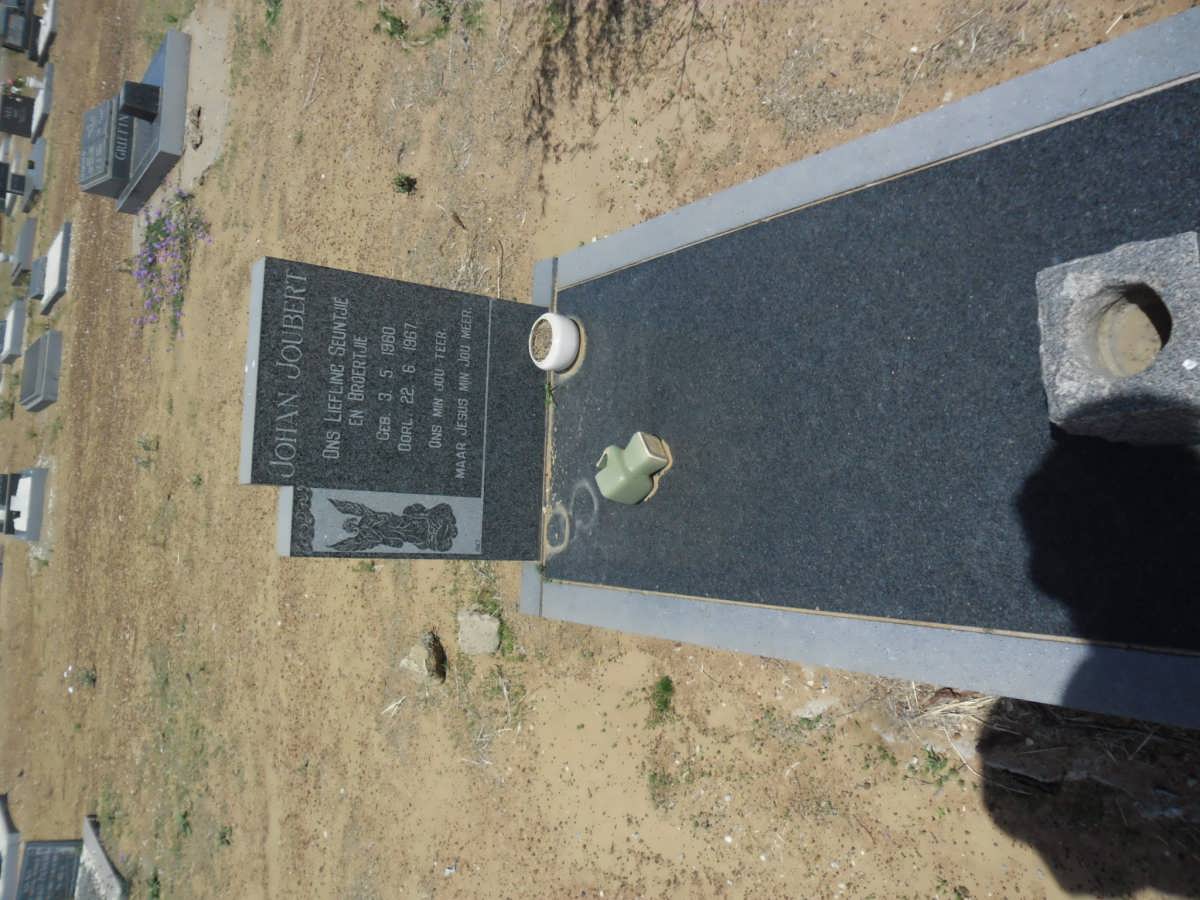 JOUBERT Johan 1960-1967