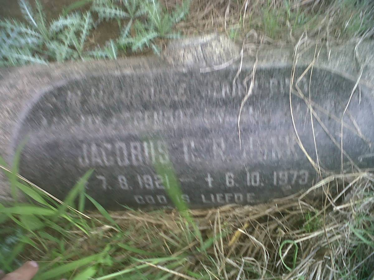 JONK Jacobus C.R. 1921-1973