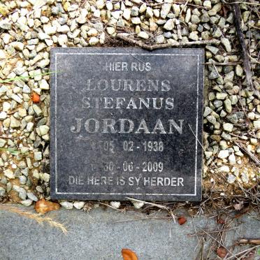 JORDAAN Lourens Stefanus 1938-2009