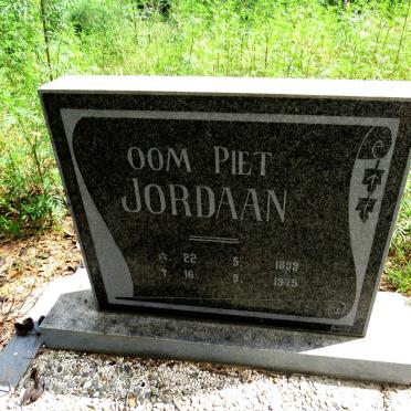 JORDAAN Piet 1899-1975