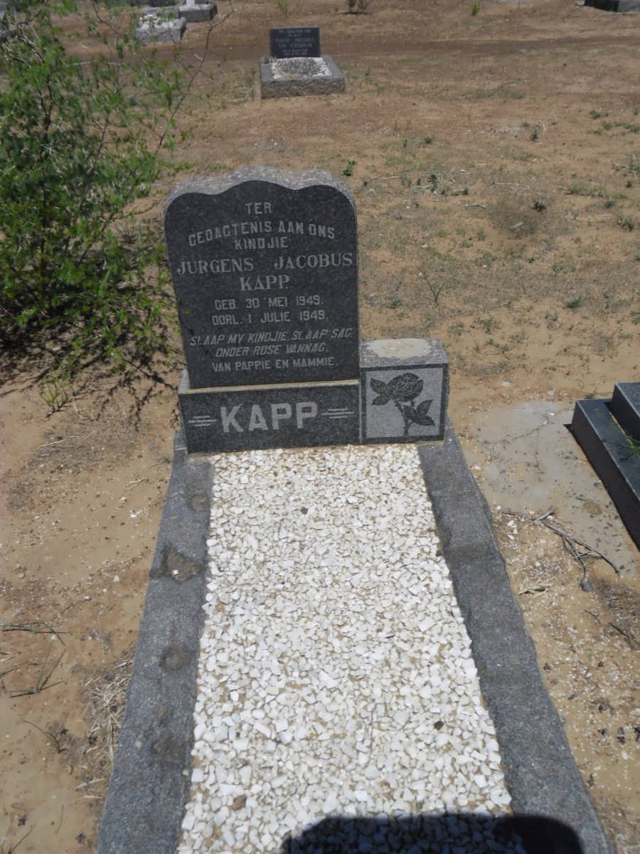 KAPP Jurgens Jacobus 1949-1949