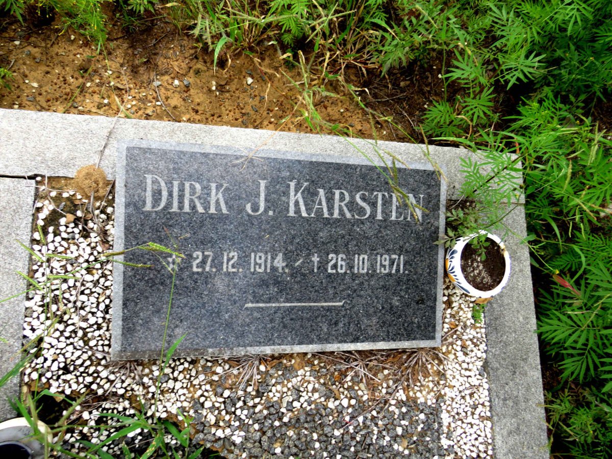 KARSTEN Dirk J. 1914-1971