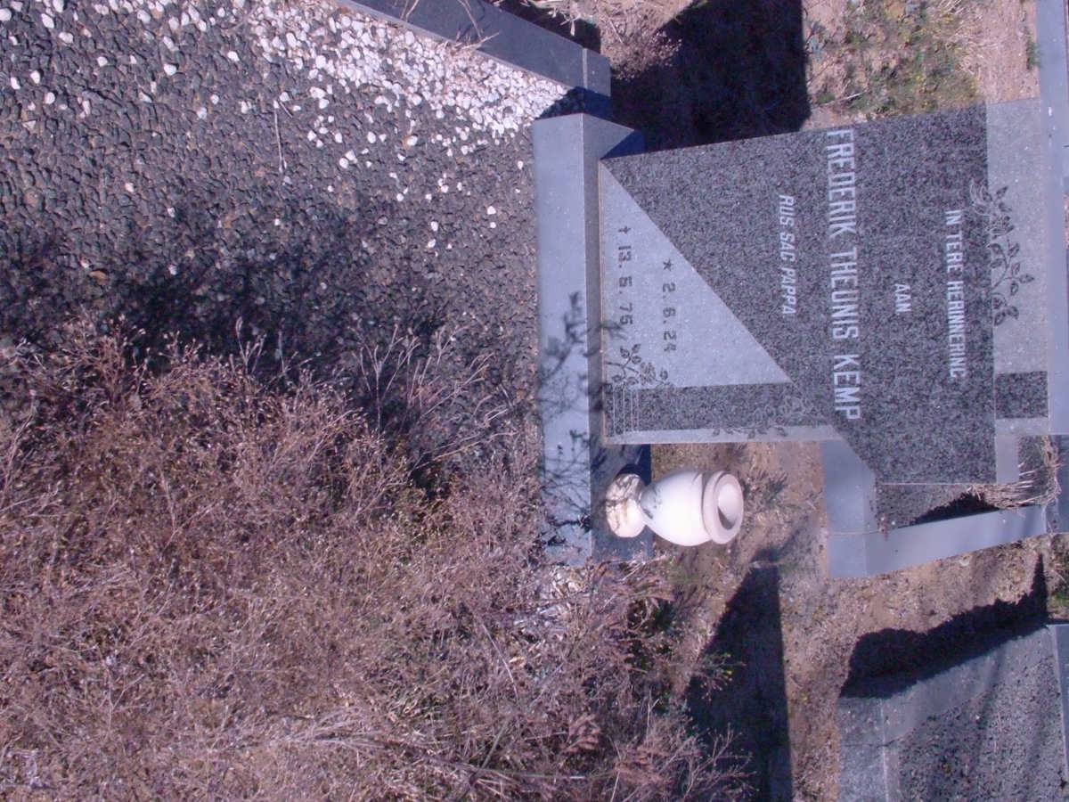 KEMP Frederik Theunis 1924-1975