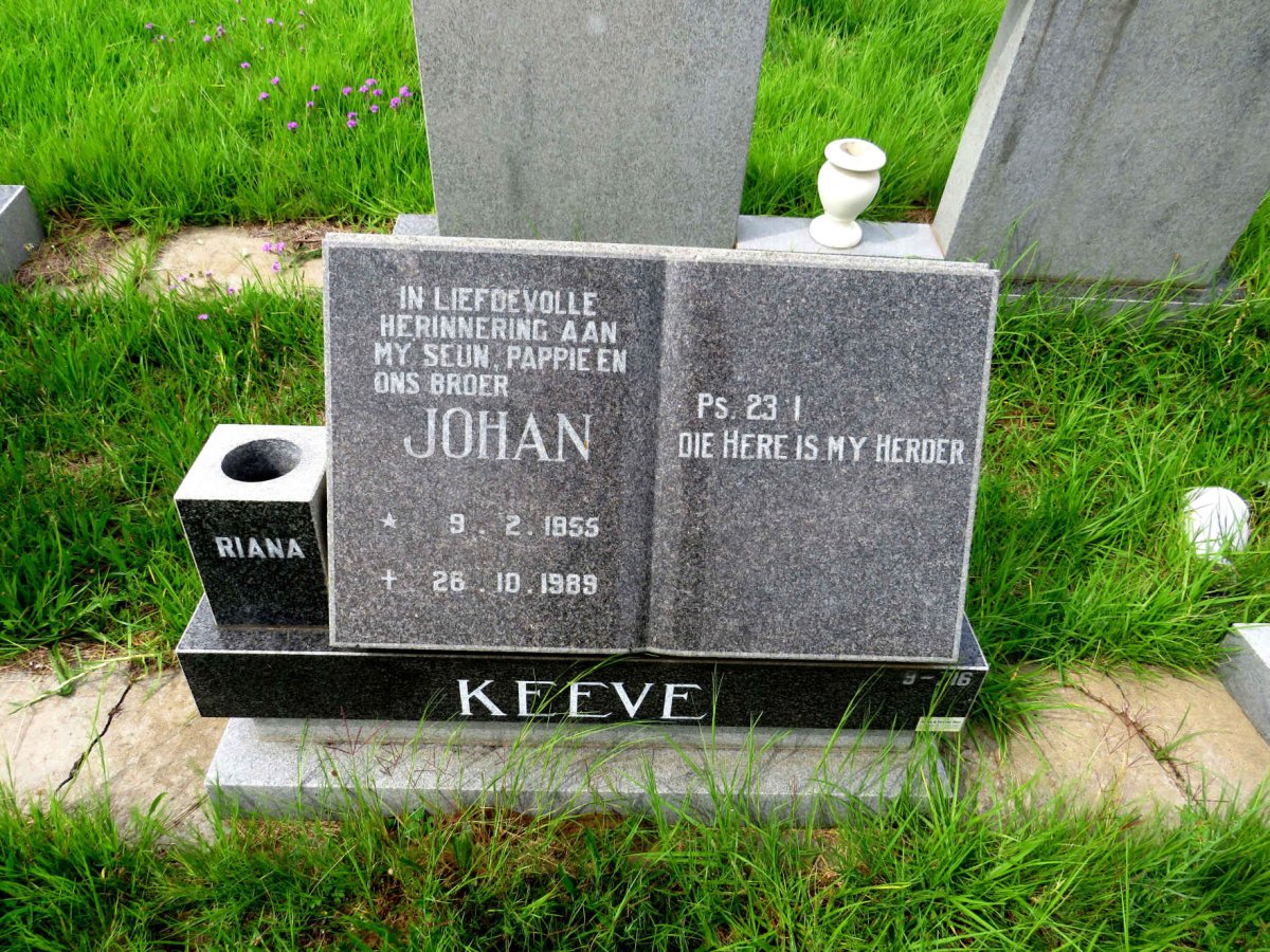 KEEVE Johan 1955-1989