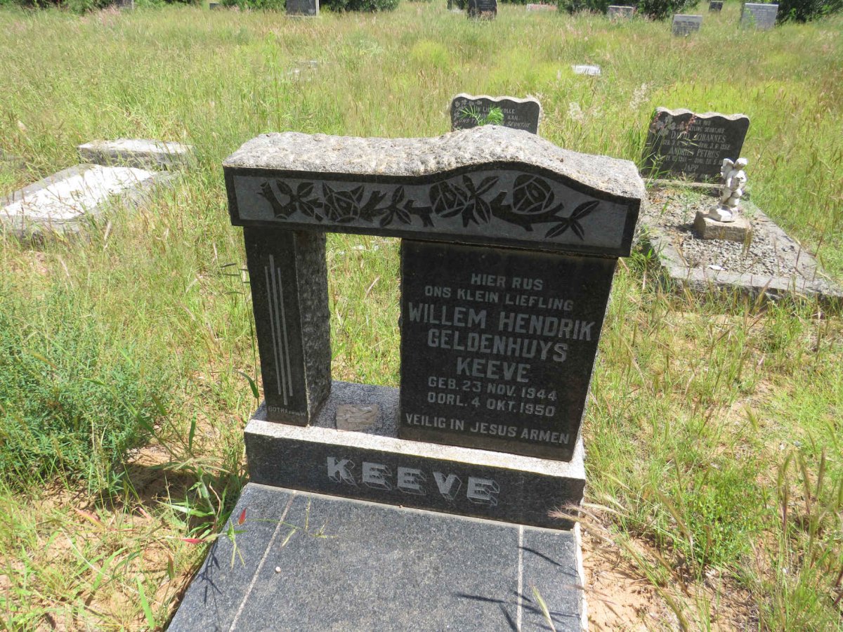 KEEVE Willem Hendrik Geldenhuys 1944-1950
