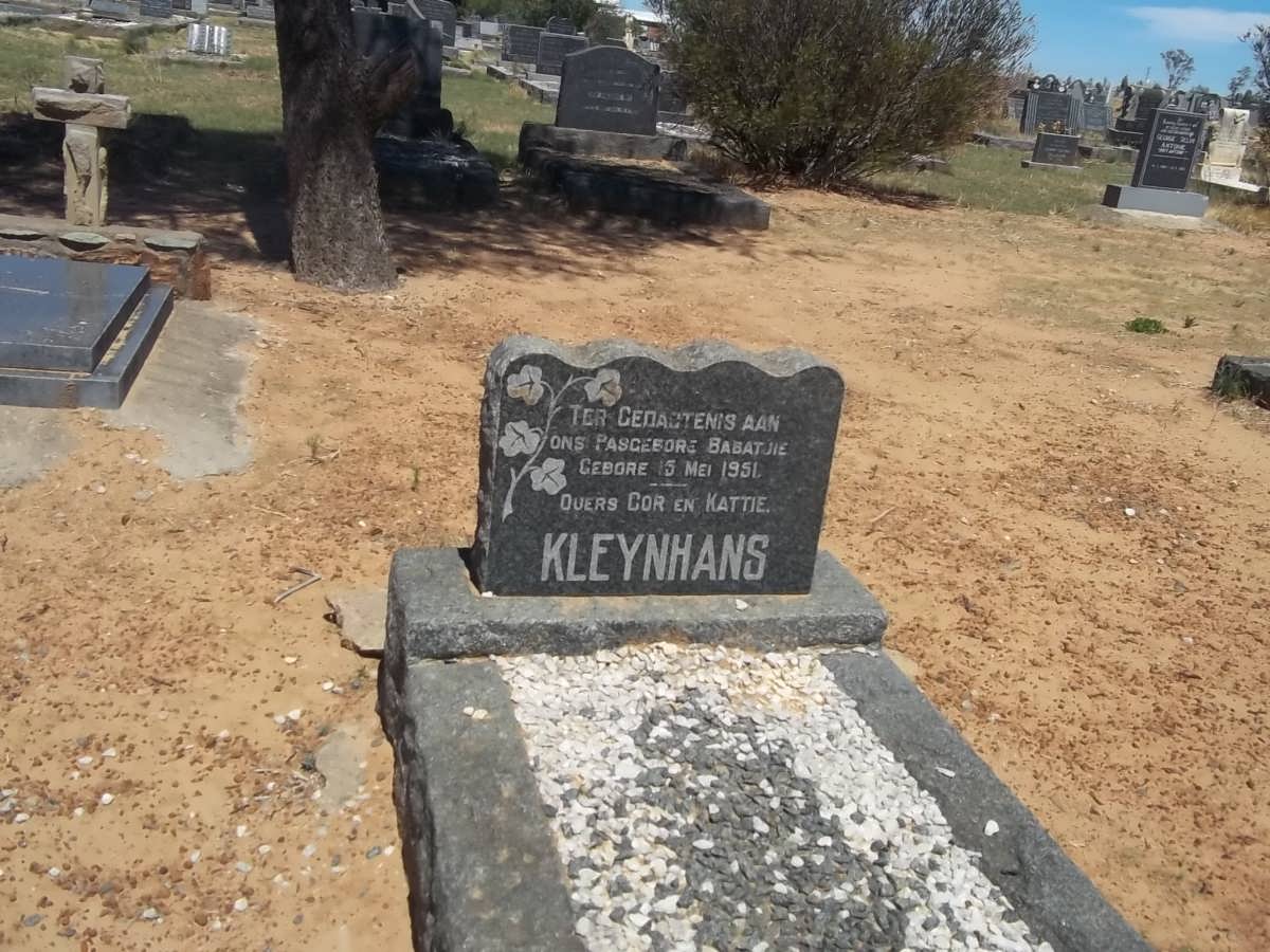 KLEYNHANS 1951-1951
