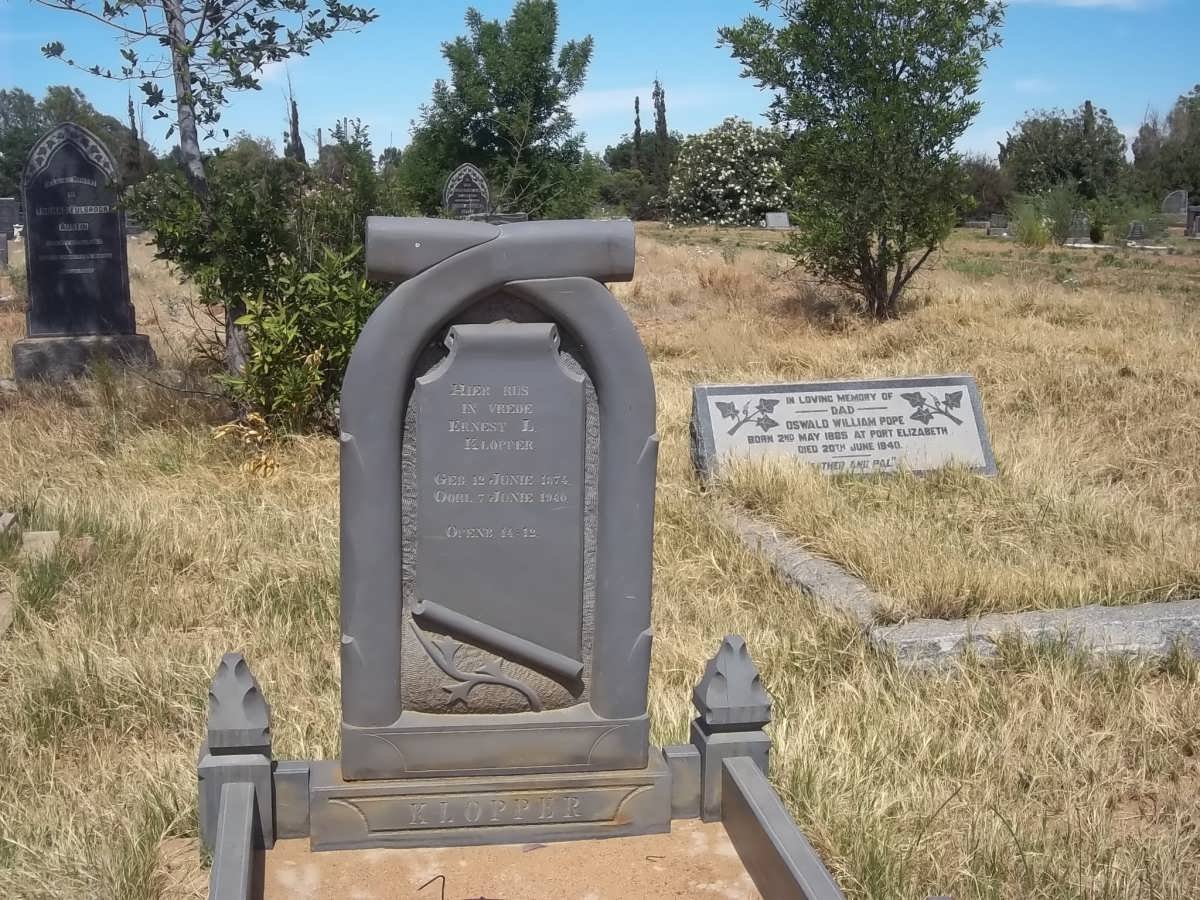 KLOPPER Ernest L. 1874-1940