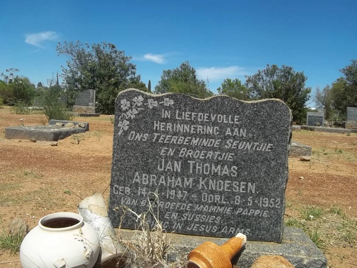 KNOESEN Jan Thomas Abraham 1947-1952
