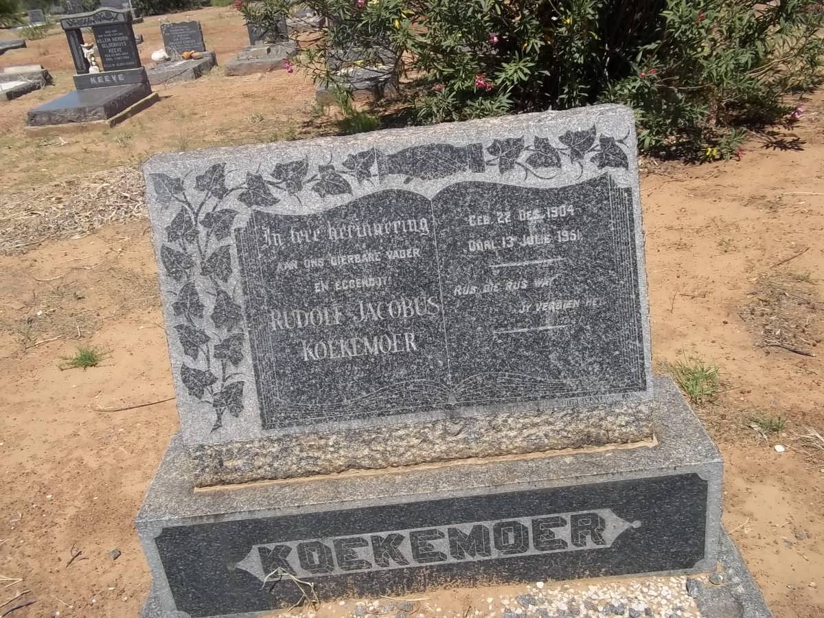 KOEKEMOER Rudolf Jacobus 1904-1951