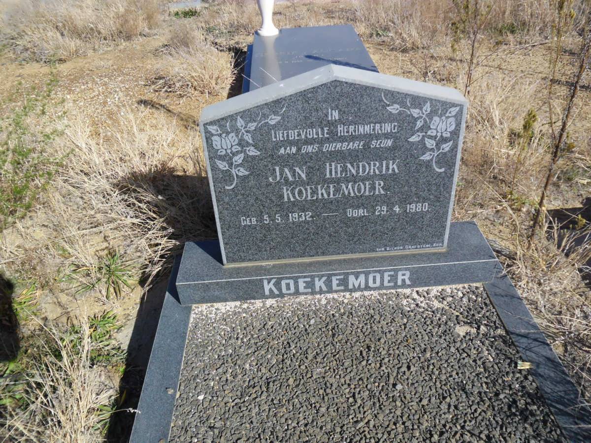 KOEKEMOER Jan Hendrik 1932-1980