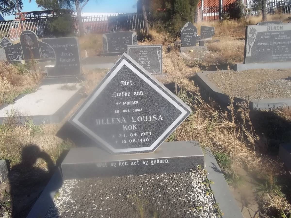 KOK Helena Louisa 1903-1990