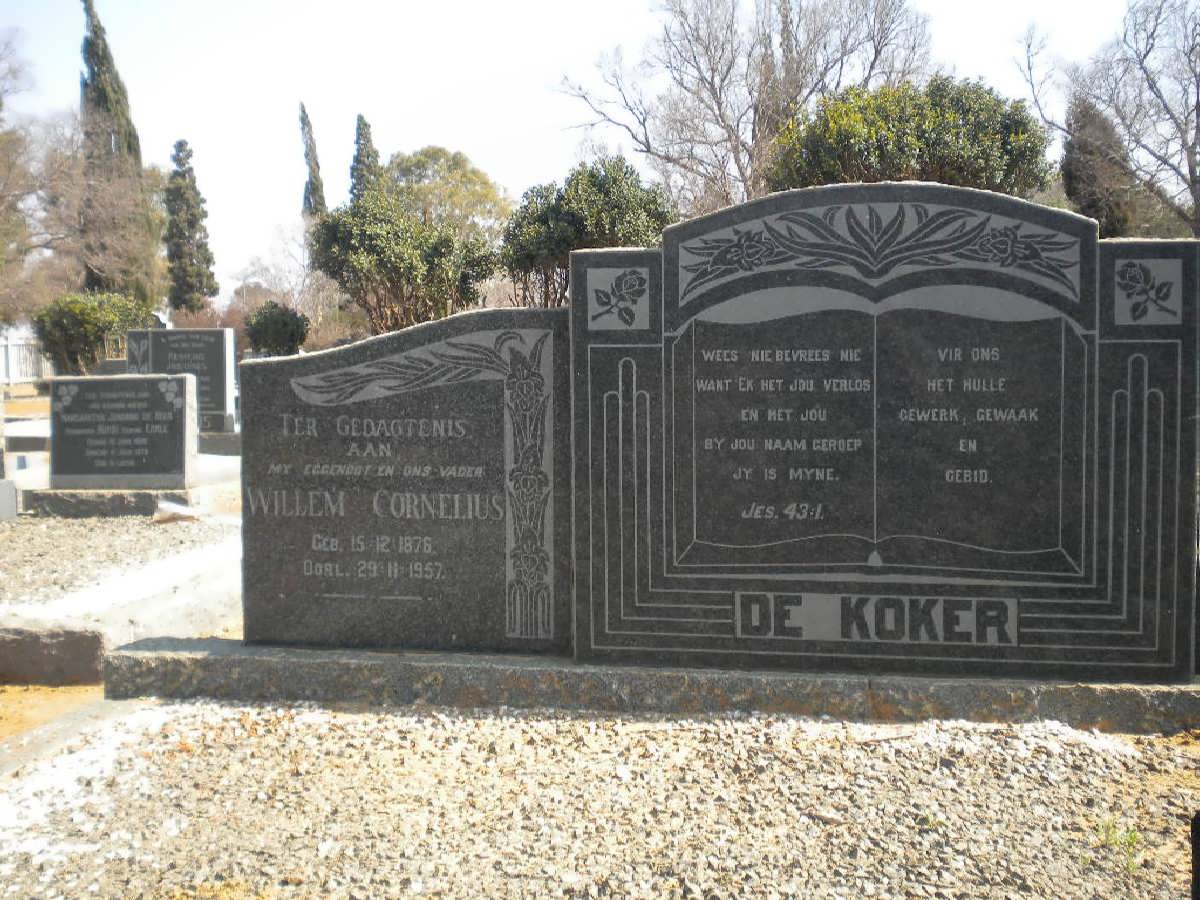 KOKER Willem Cornelius, de 1876-1957