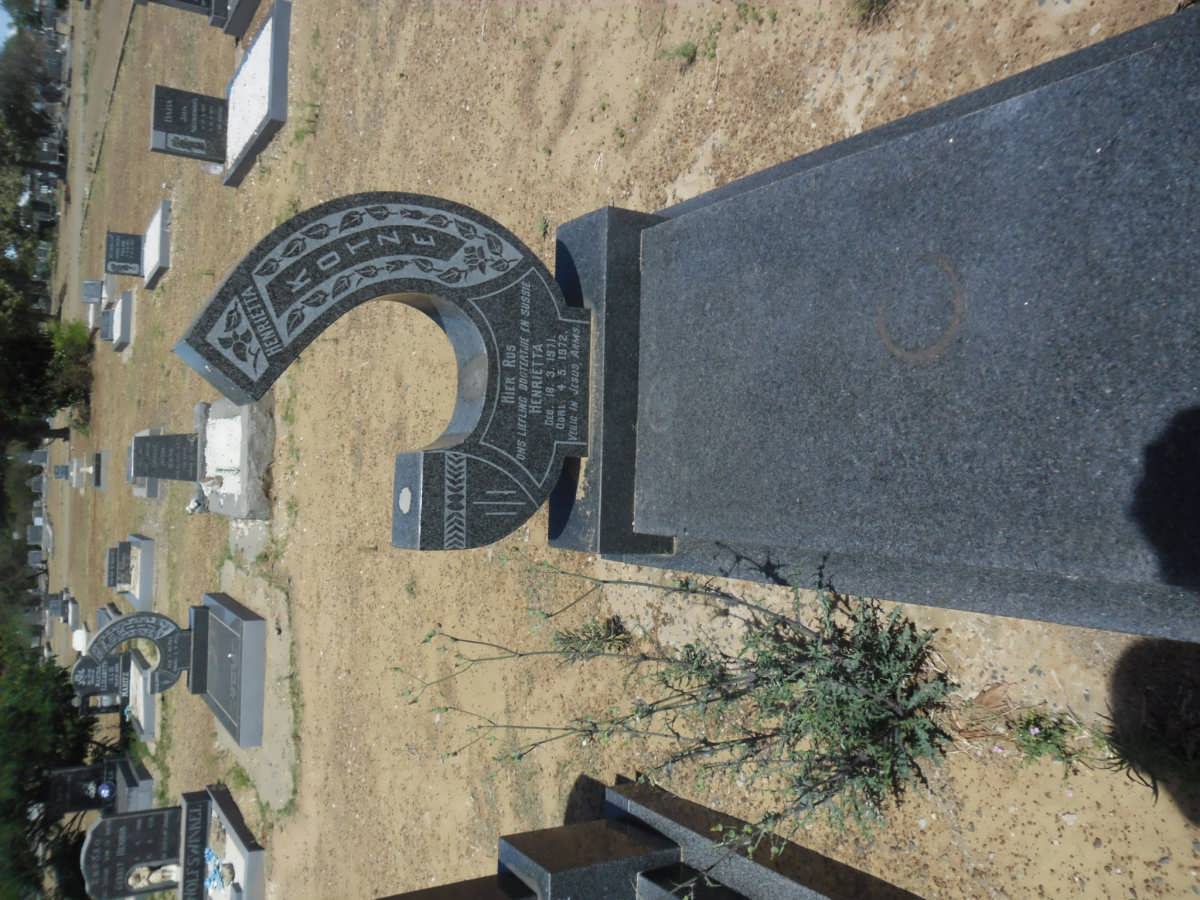 KOTZE Henrietta 1971-1972