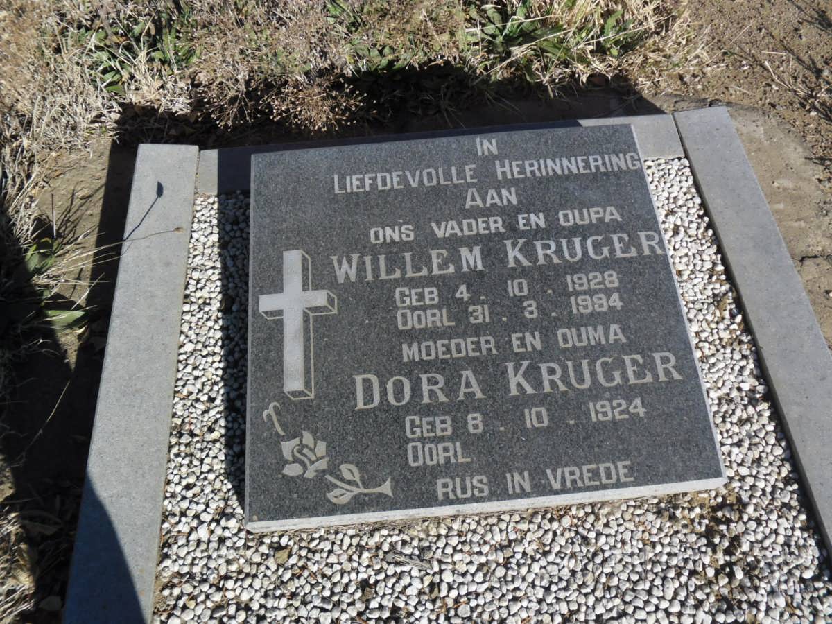 KRUGER Willem 1928-1994 &amp; Dora 1924-