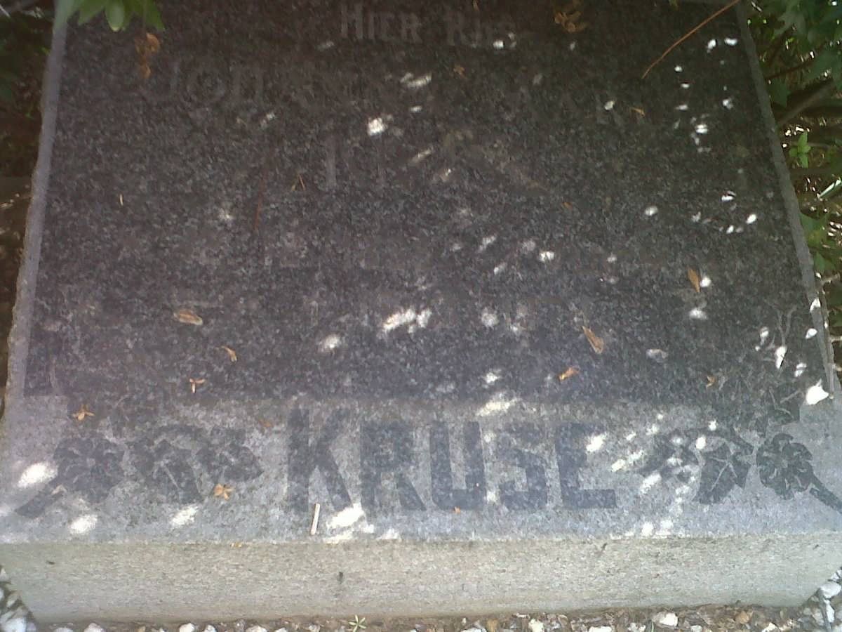 KRUSE Johanna Maria