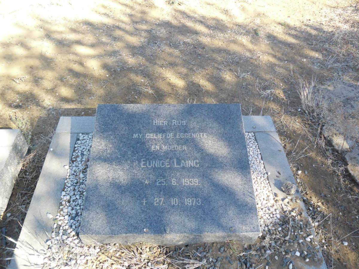 LAING Eunicé 1939-1973