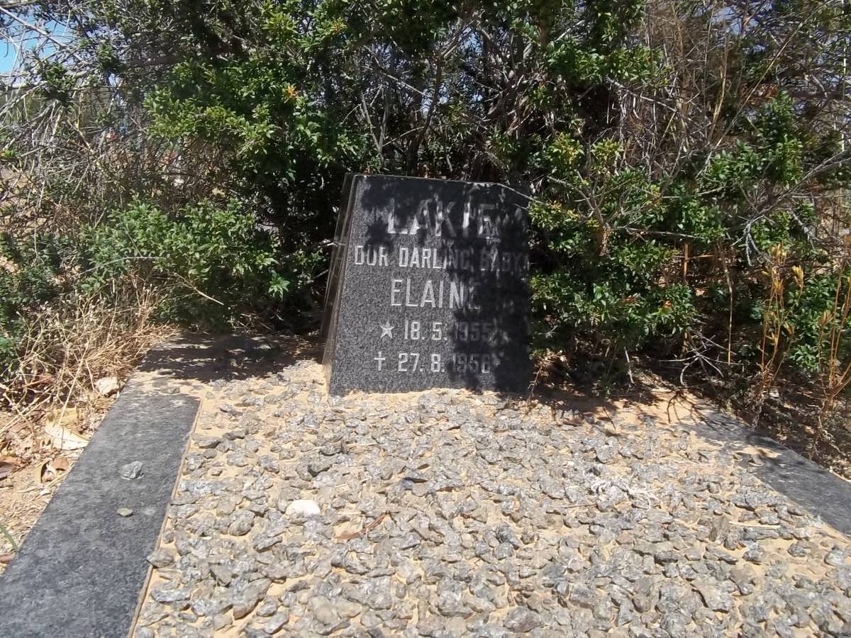 LAKIE Elaine 1955-1956