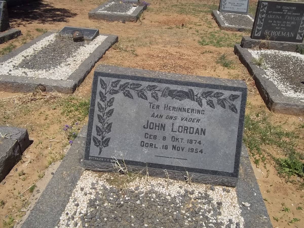 LORDAN John 1874-1954