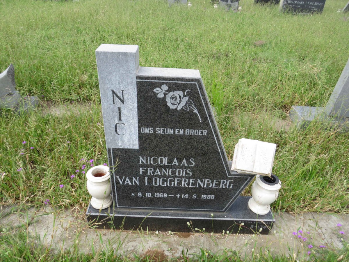 LOGGERENBERG Nicolaas Francois, van 1969-1988