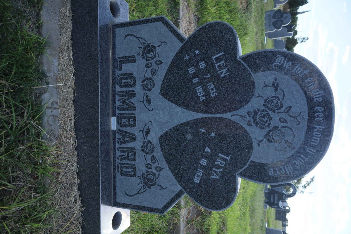 LOMBARD Len 1935-1994 &amp; Trya 1938-