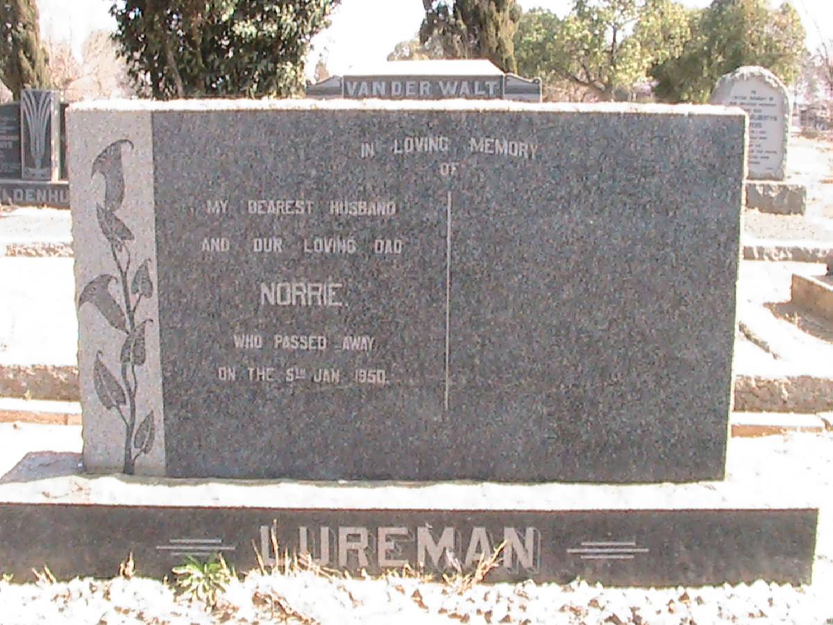 LUREMAN Norrie -1950