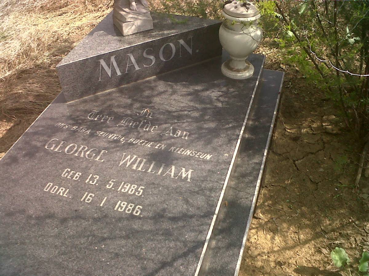 MASON George William 1985-1986