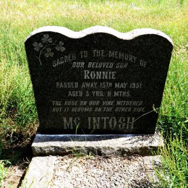MCINTOSH Ronnie -1951