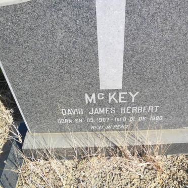 MCKEY David James Herbert 1907-1980