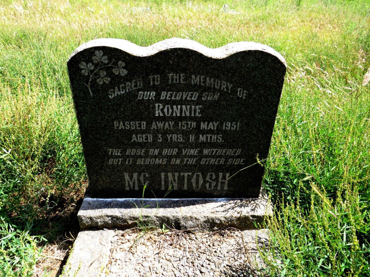MCINTOSH Ronnie -1951