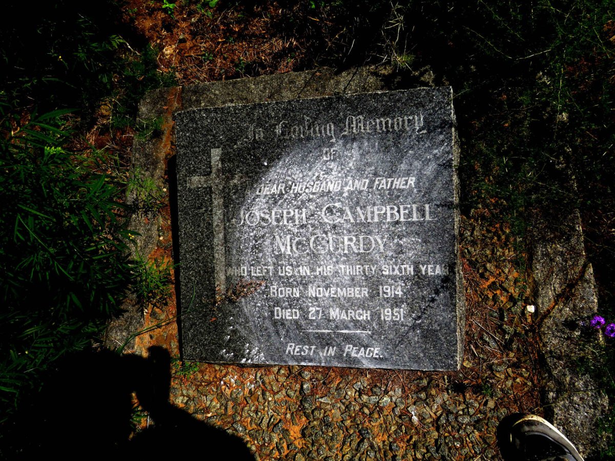 MCCURDY Joseph Campbell 1914-1951