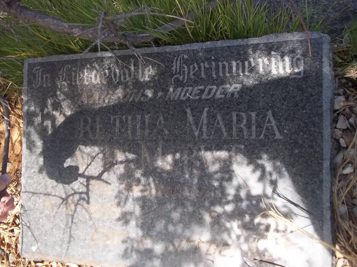 MERWE Magrethia Maria, van der