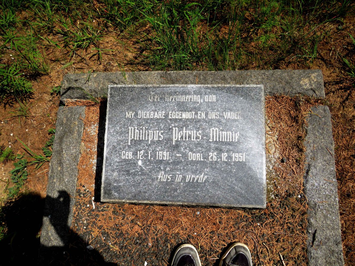 MINNIE Philipus Petrus 1891-1951