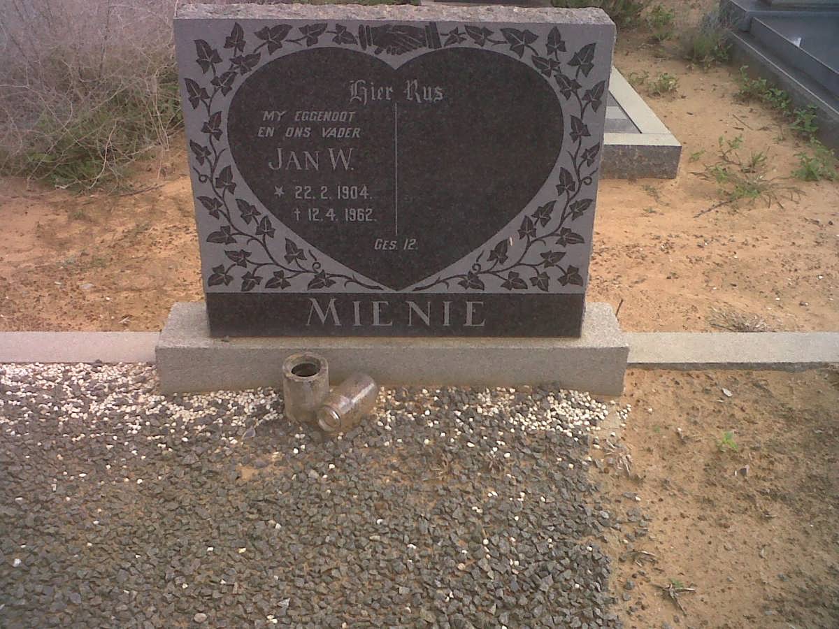 MIENIE Jan W. 1904-1962