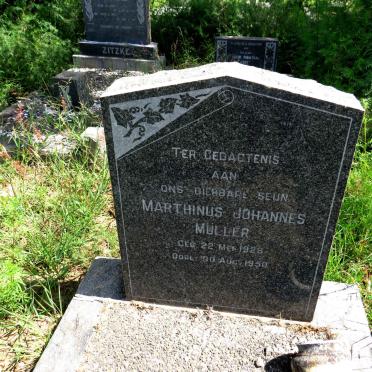 MULLER Marthinus Johannes 1928-1950