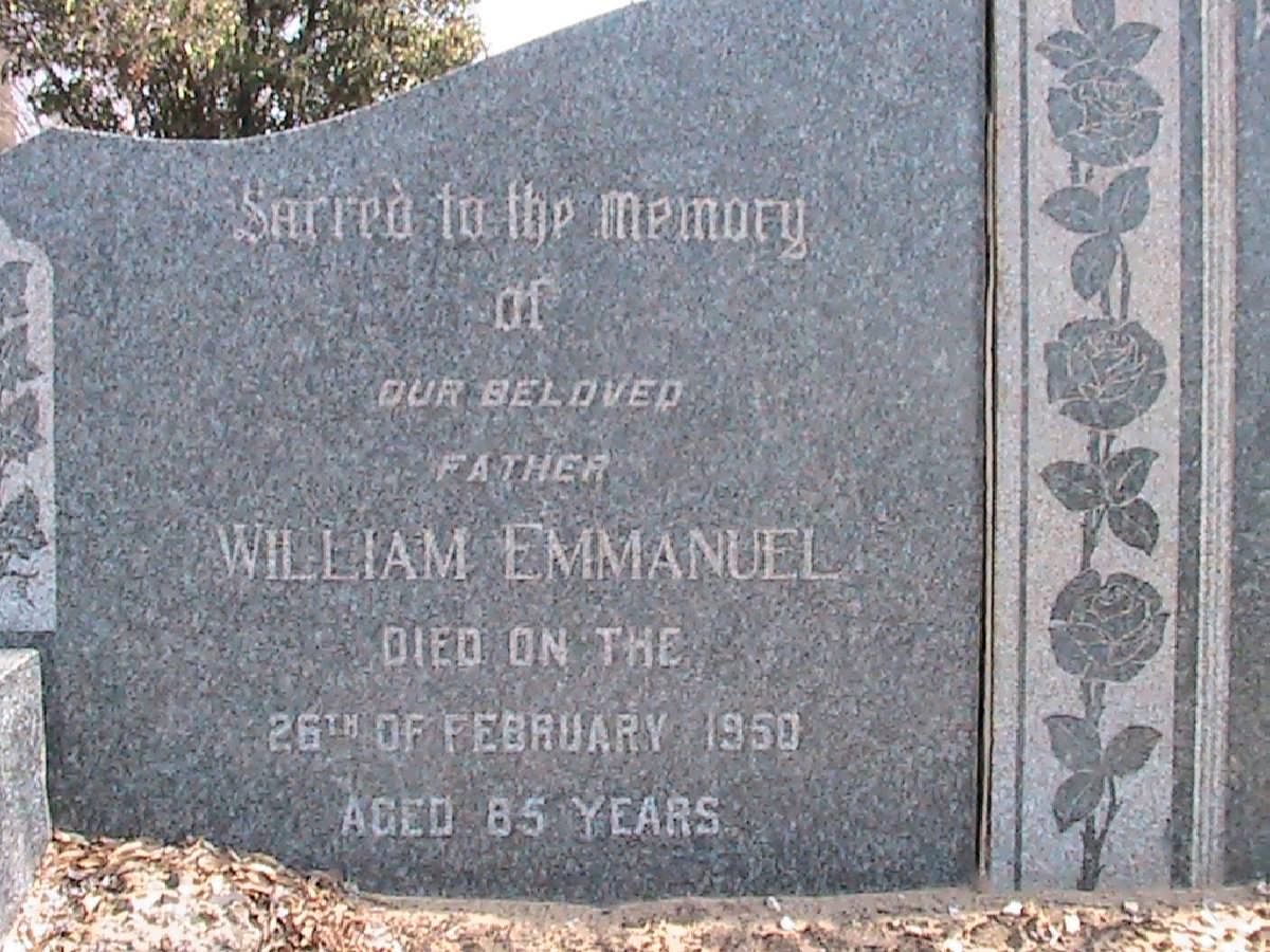 MULLINS William Emmanuel -1950 