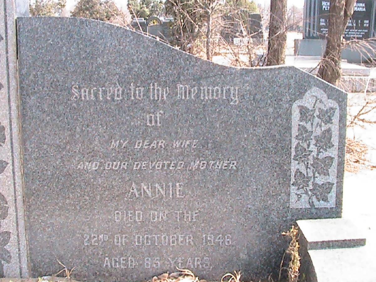 MULLINS Annie -1946