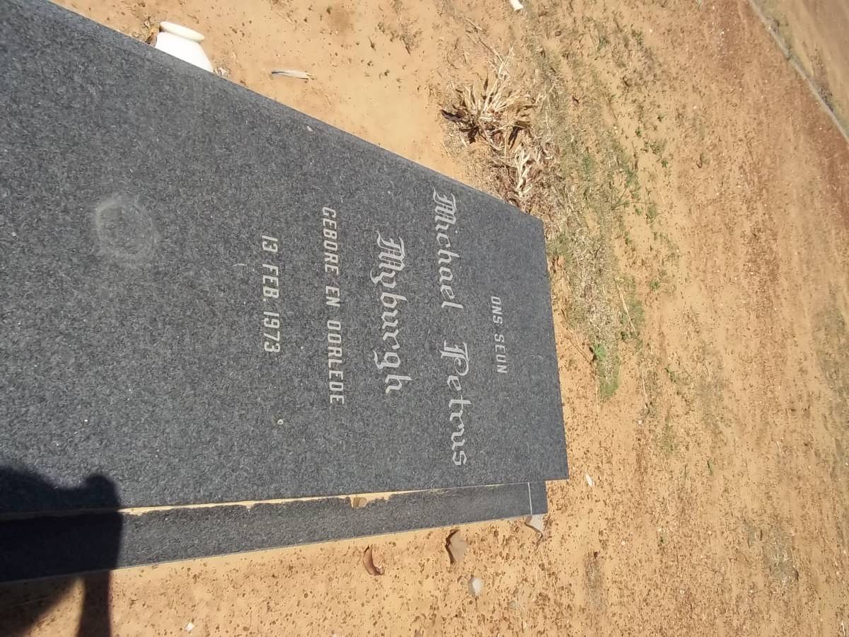 MYBURGH Michael Petrus 1973-1973