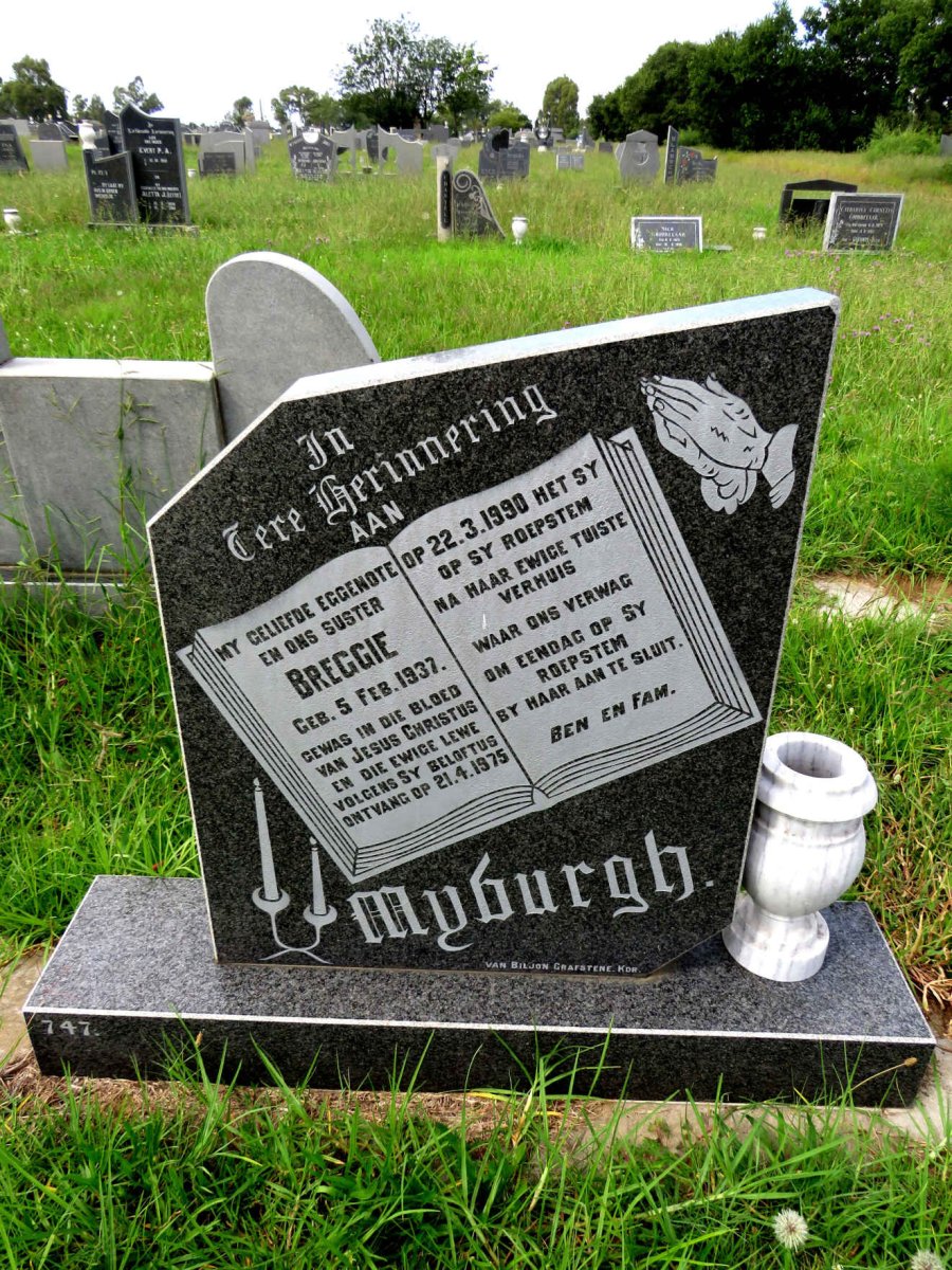 MYBURGH Breggie 1937-1990